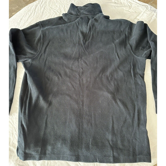 Ralph Lauren Polo XL Black w/Red Pony Quarter Zip Knit Pullover Golf Casual - Picture 11 of 11